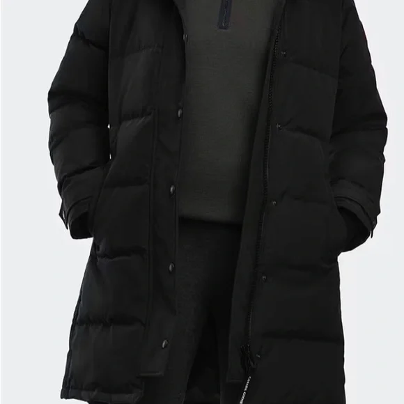 CANADA GOOSE WOMENS Shelburne Water Resistant 625 Fill Power Down Parka Black - Picture 8 of 10